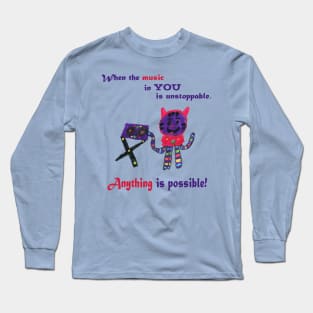 DJ Catnip Music Inside You Gabbys Dollhouse Long Sleeve T-Shirt